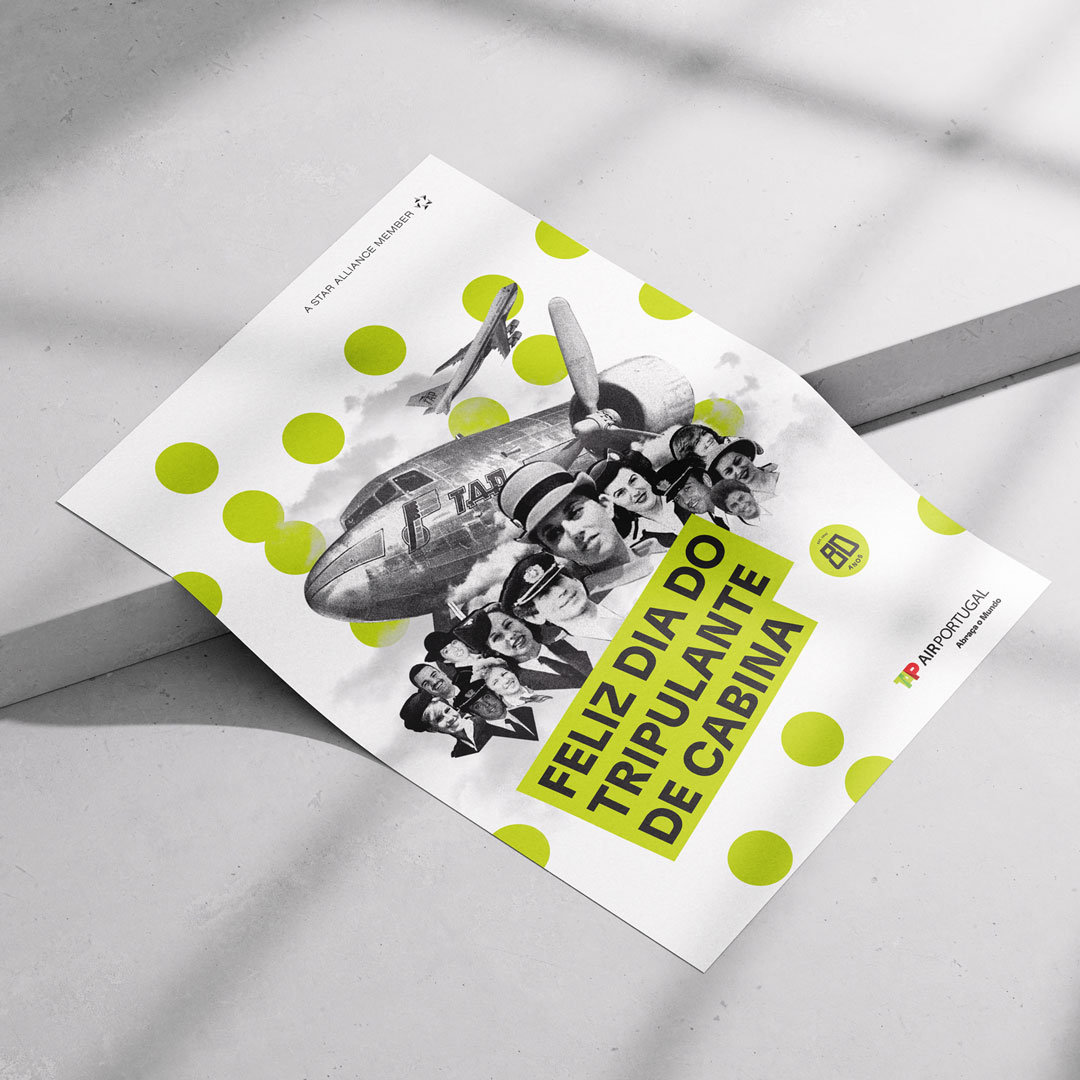 Dia do tripulante poster celebrativo